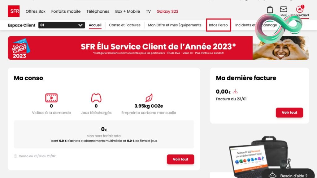 "SFR Mail Mon Compte : Tutoriel pour Créer, Consulter et Personnaliser Votre Boîte Mail SFR"